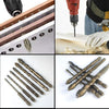 Zyxor™  New Four-Flute Sawtooth Eccentric Drill Bit Set(1 Set 13 PCS)